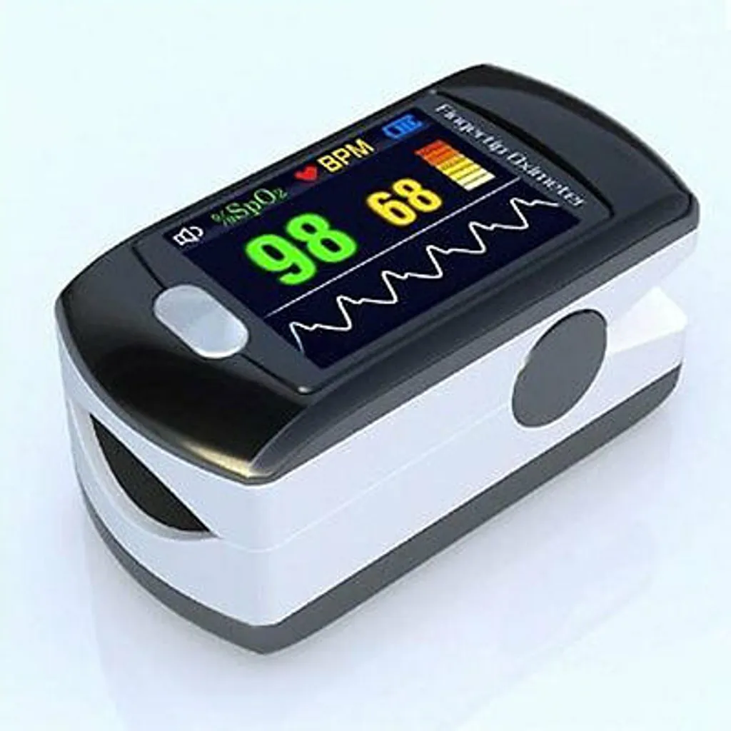 Fingerspitzen Pulsoximeter Spo2 24-Hour Blutsauerstoff Herzfrequenzmonitor Pulsmessgerät Oximeter Blood Monitor